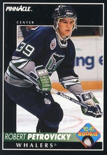 #402 Robert Petrovicky - Hartford Whalers - 1992-93 Pinnacle Canadian Hockey