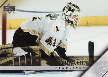 #402 Jocelyn Thibault - Pittsburgh Penguins - 2005-06 Upper Deck Hockey