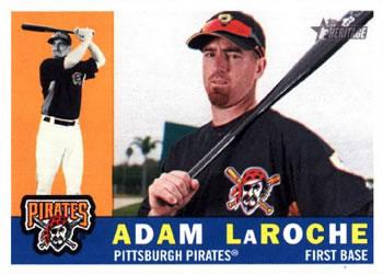 #402 Adam LaRoche - Pittsburgh Pirates - 2009 Topps Heritage Baseball