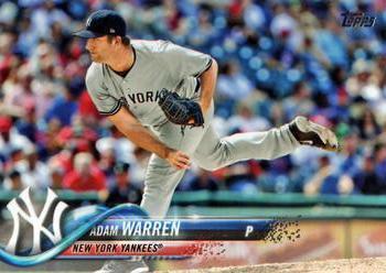 #402 Adam Warren - New York Yankees - 2018 Topps Baseball
