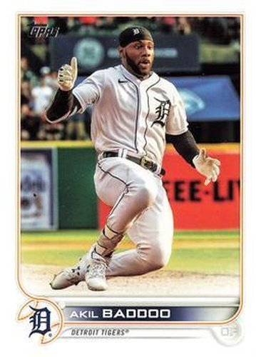 #402 Akil Baddoo - Detroit Tigers - 2022 Topps Baseball