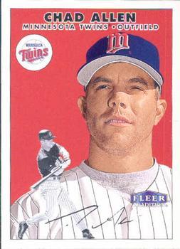 #402 Chad Allen - Minnesota Twins - 2000 Fleer Tradition Baseball
