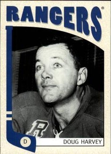 #402 Doug Harvey - New York Rangers - 2004-05 In The Game Franchises US East Hockey