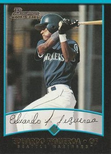 #402 Eduardo Figueroa - Seattle Mariners - 2001 Bowman Baseball