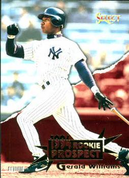 #402 Gerald Williams - New York Yankees - 1994 Select Baseball