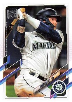 #402 Jake Fraley - Seattle Mariners - 2021 Topps Baseball