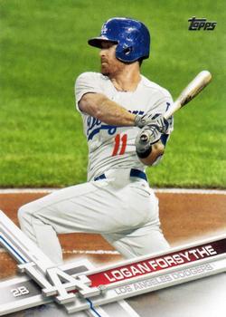 #402 Logan Forsythe - Los Angeles Dodgers - 2017 Topps Baseball