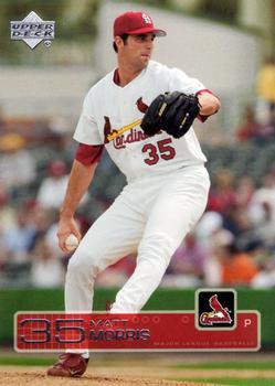 #402 Matt Morris - St. Louis Cardinals - 2003 Upper Deck Baseball