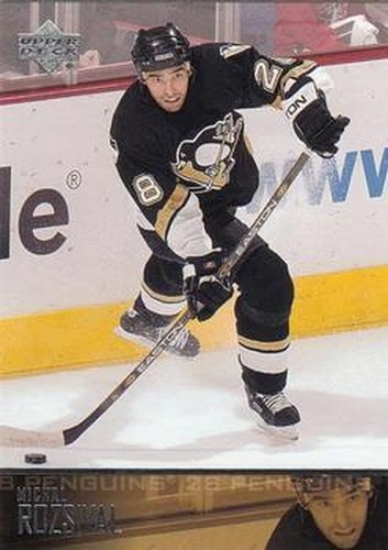 #402 Michal Rozsival - Pittsburgh Penguins - 2003-04 Upper Deck Hockey