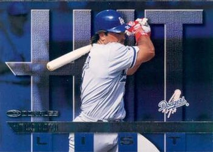 #402 Mike Piazza - Los Angeles Dodgers - 1997 Donruss Baseball