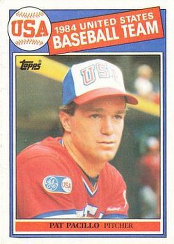 #402 Pat Pacillo - USA - 1985 Topps Baseball