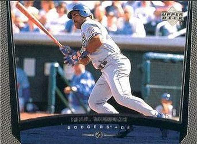 #402 Raul Mondesi - Los Angeles Dodgers - 1999 Upper Deck Baseball