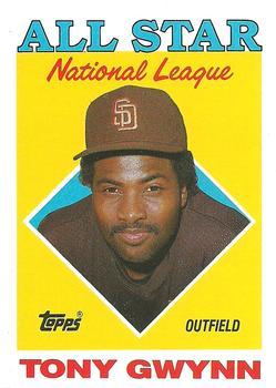 #402 Tony Gwynn - San Diego Padres - 1988 Topps Baseball