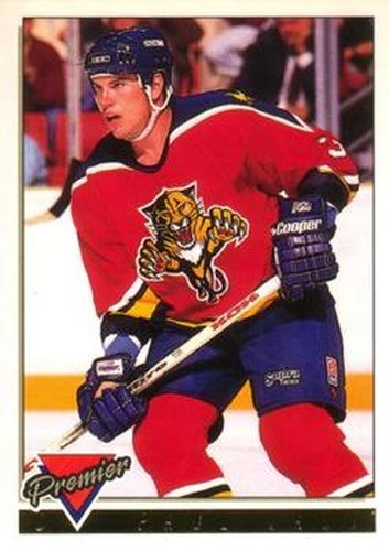 #402 Paul Laus - Florida Panthers - 1993-94 O-Pee-Chee Premier Hockey - Gold