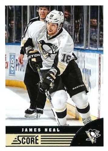 #402 James Neal - Pittsburgh Penguins - 2013-14 Score Hockey