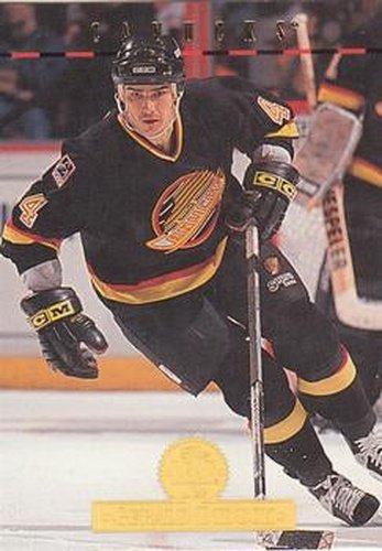#402 Gerald Diduck - Vancouver Canucks - 1994-95 Leaf Hockey
