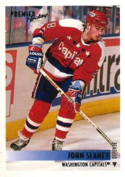 #402 John Slaney - Washington Capitals - 1994-95 O-Pee-Chee Premier Hockey