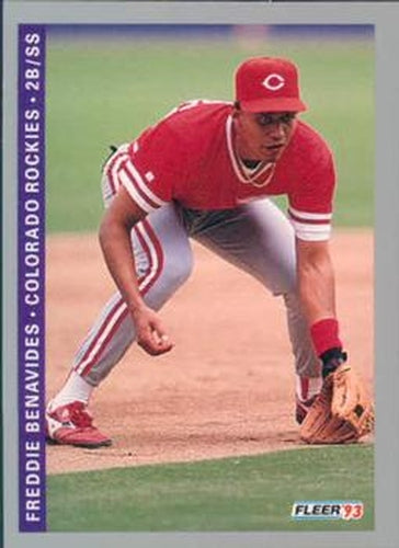 #402 Freddie Benavides - Colorado Rockies - 1993 Fleer Baseball