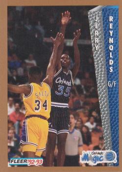 #402 Jerry Reynolds - Orlando Magic - 1992-93 Fleer Basketball