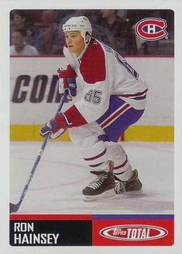 #402 Ron Hainsey - Montreal Canadiens - 2002-03 Topps Total Hockey