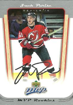 #403 Zach Parise - New Jersey Devils - 2005-06 Upper Deck MVP Hockey