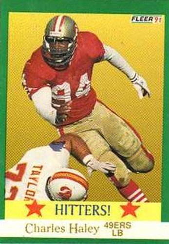 #403 Charles Haley - San Francisco 49ers - 1991 Fleer Football