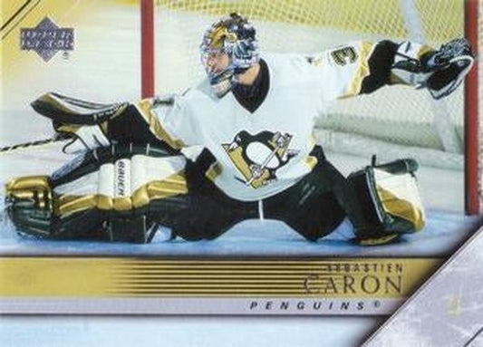 #403 Sebastien Caron - Pittsburgh Penguins - 2005-06 Upper Deck Hockey