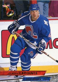 #403 Claude Lapointe - Quebec Nordiques - 1993-94 Ultra Hockey