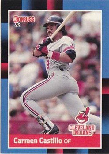 #403 Carmen Castillo - Cleveland Indians - 1988 Donruss Baseball
