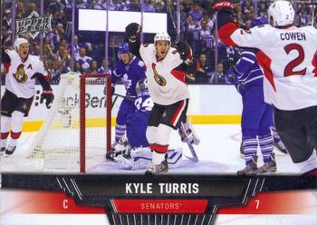 #403 Kyle Turris - Ottawa Senators - 2013-14 Upper Deck Hockey