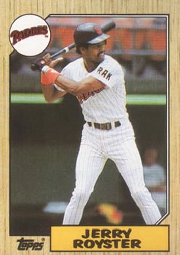 #403 Jerry Royster - San Diego Padres - 1987 Topps Baseball