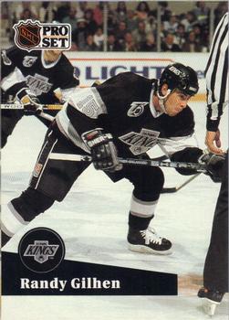 #403 Randy Gilhen - 1991-92 Pro Set Hockey