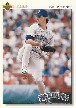 #403 Bill Krueger - Seattle Mariners - 1992 Upper Deck Baseball