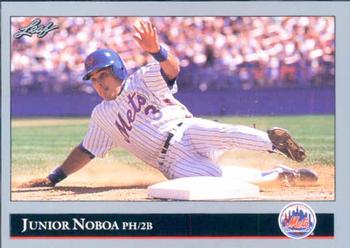 #403 Junior Noboa - New York Mets - 1992 Leaf Baseball