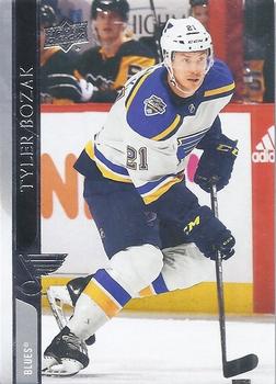 #403 Tyler Bozak - St. Louis Blues - 2020-21 Upper Deck Hockey