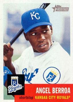 #403 Angel Berroa - Kansas City Royals - 2002 Topps Heritage Baseball