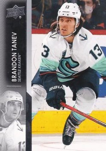#403 Brandon Tanev - Seattle Kraken - 2021-22 Upper Deck Hockey