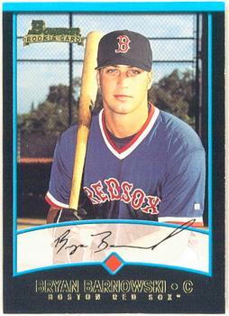 #403 Bryan Barnowski - Boston Red Sox - 2001 Bowman Baseball