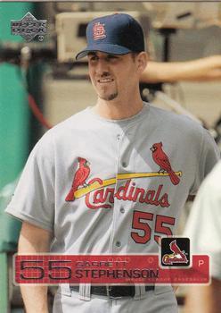#403 Garrett Stephenson - St. Louis Cardinals - 2003 Upper Deck Baseball