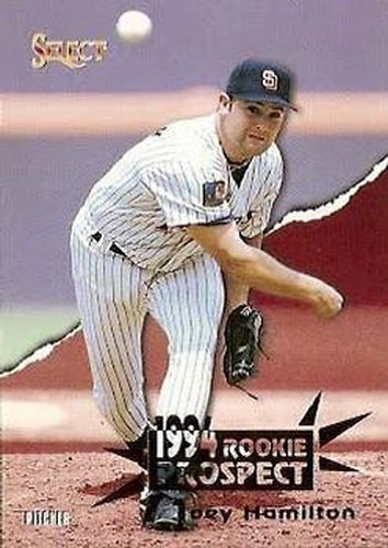 #403 Joey Hamilton - San Diego Padres - 1994 Select Baseball