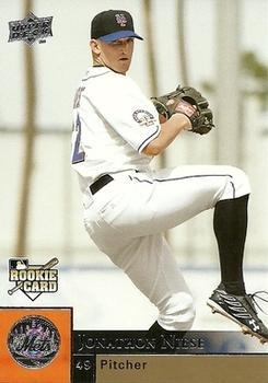 #403 Jon Niese - New York Mets - 2009 Upper Deck Baseball