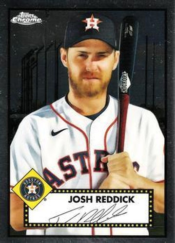 #403 Josh Reddick - Houston Astros - 2021 Topps Chrome Platinum Anniversary Baseball