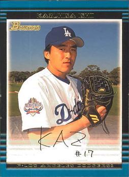 #403 Kazuhisa Ishii - Los Angeles Dodgers - 2002 Bowman Baseball