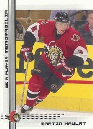 #403 Martin Havlat - Ottawa Senators - 2000-01 Be a Player Memorabilia Hockey