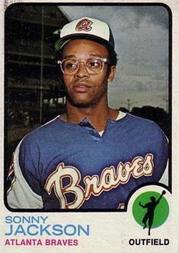 #403 Sonny Jackson - Atlanta Braves - 1973 Topps Baseball
