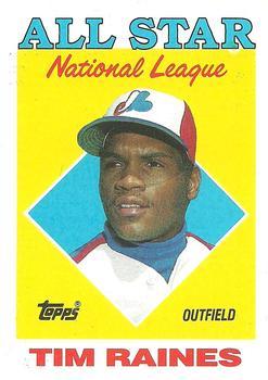 #403 Tim Raines - Montreal Expos - 1988 Topps Baseball