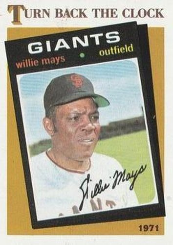 #403 Willie Mays - San Francisco Giants - 1986 Topps Baseball