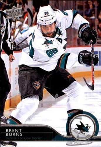 #403 Brent Burns - San Jose Sharks - 2014-15 Upper Deck Hockey