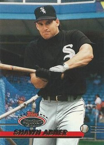 #403 Shawn Abner - Chicago White Sox - 1993 Stadium Club Baseball