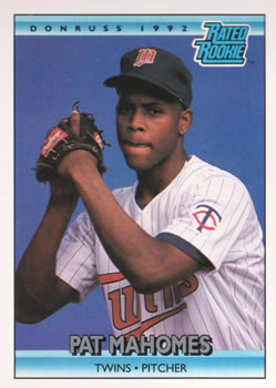 #403 Pat Mahomes - Minnesota Twins - 1992 Donruss Baseball